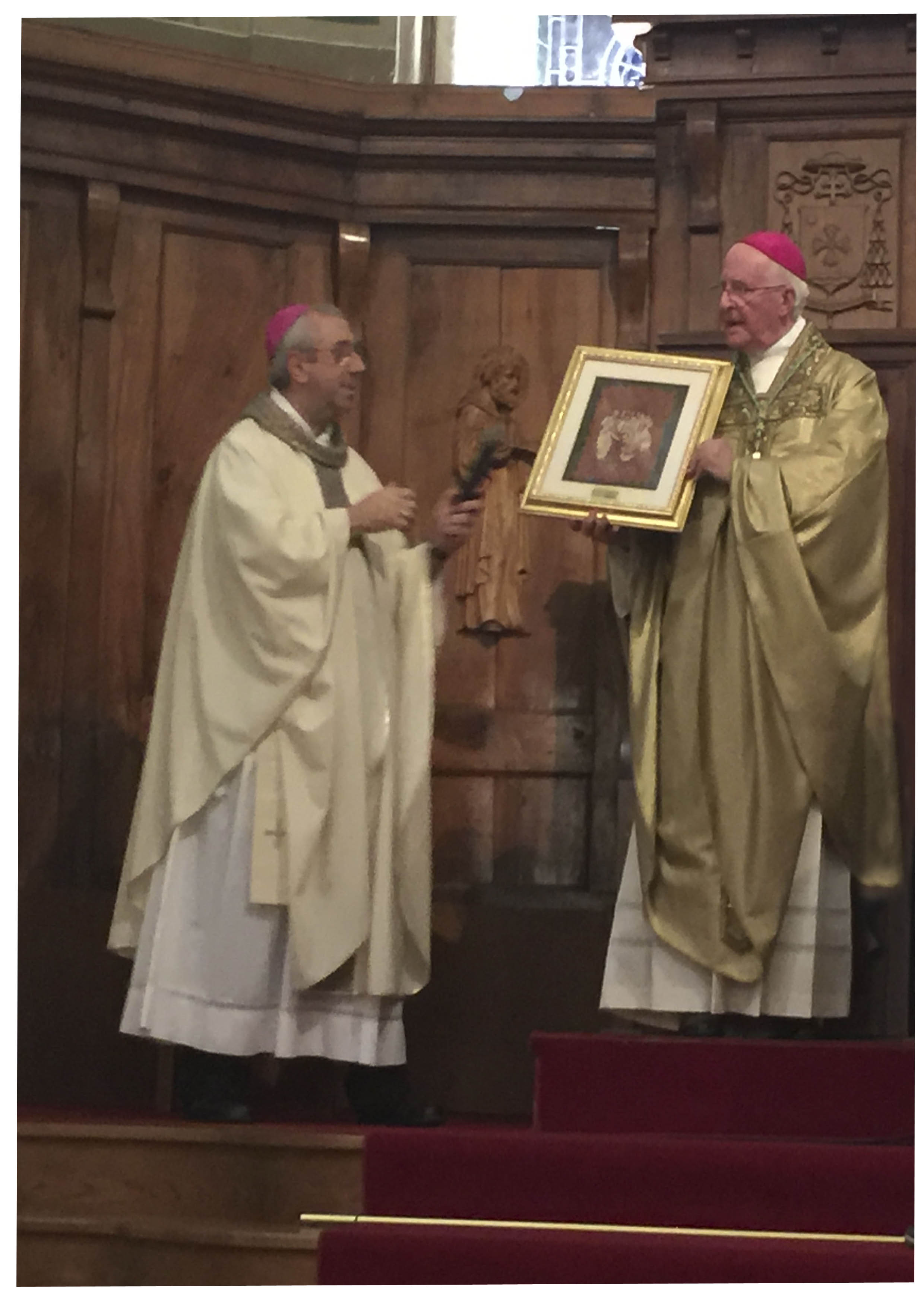 Mons. Lucibello nella Cattedrale dell’Arcidiocesi di Rossano-Cariati, in occasione del Suo Giubileo Sacerdotale