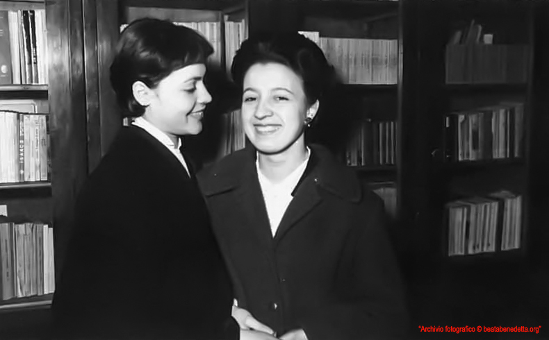 Benedetta et Anna, Milan 1955