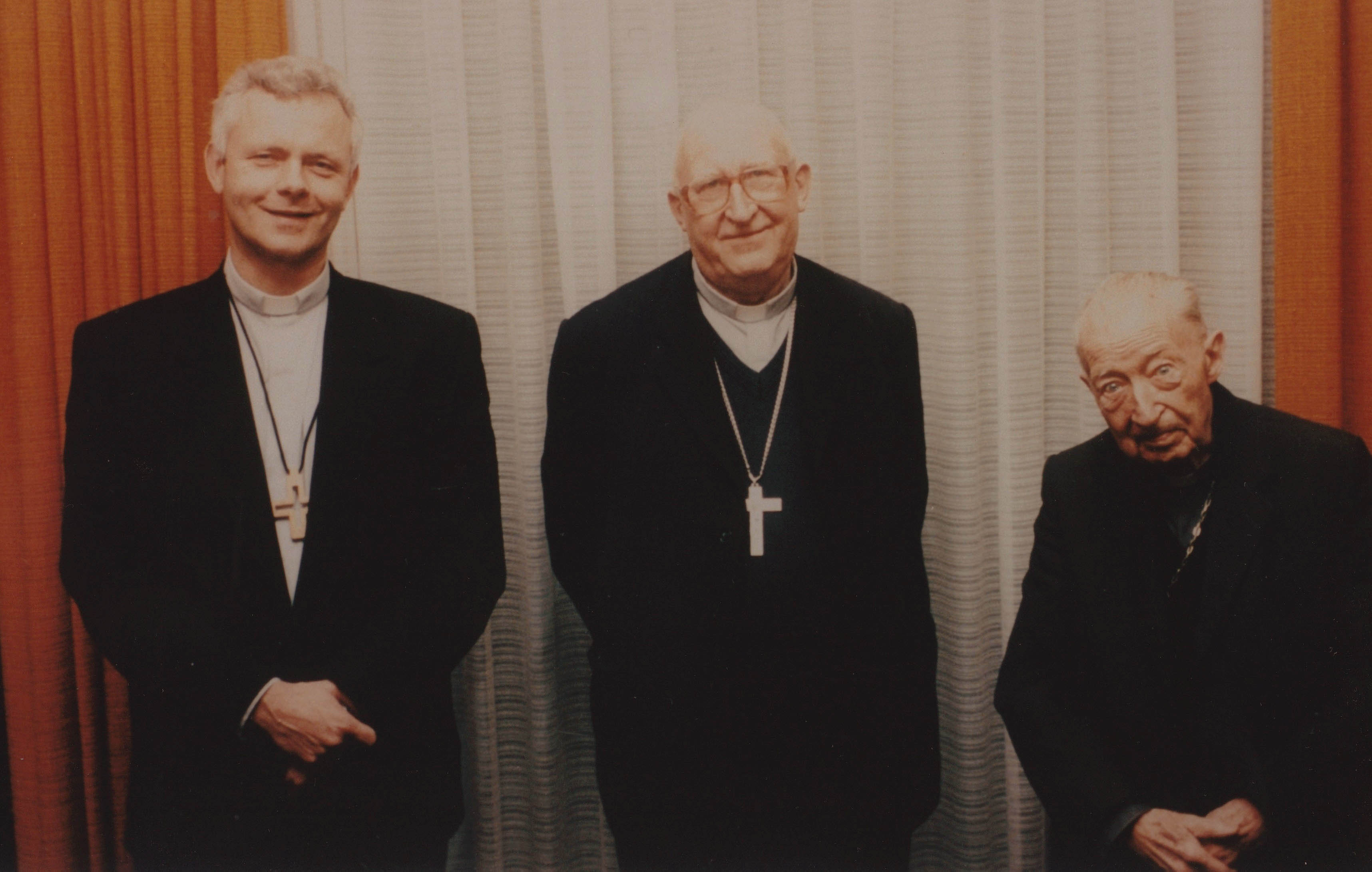 Con Mons. Paul Schruers, suo Coadiutore e successore e Mons. Patrick Hoogmartens, attuale Vescovo di Hasselt